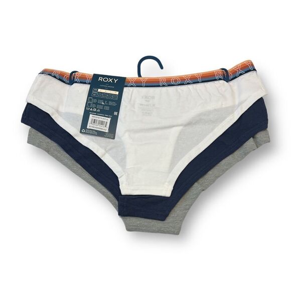 Roxy 3 Pack Cotton Hipster Size Extra Large - Picture 2 of 4